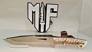 Bushcraft  Tanto Messer u. Jagdmesser N690 NEU! - Bild 1 von 3