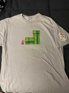 Nintendo Super Mario Bros 25th Anniversary Promo VERY RARE T-Shirt Large - Picture 1 of 1