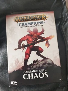 Warhammer Age Of Sigmar Champions Campaign Deck Chaos Trading Card Game - Picture 1 of 4