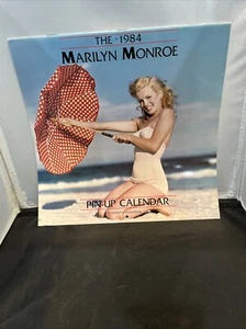 Vtg Marilyn Monroe 1984 Calendar Rare - Imagen 1 de 2