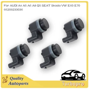 4pcs Bumper Parking Sensor 66209233036 For AUDI A4 A5 A6 A8 Q5 Skoda VW E60 E70  - Picture 1 of 7