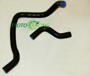 Fit 1992-2000 HONDA CIVIC EG/EK chassis D15 D16 ENGINE SILICONE RADIATOR HOSE - Picture 1 of 5