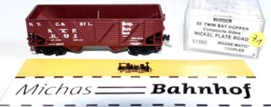 Micro Trains Line 57050 33' Twin Bay Hopper Nickel Plate Road 31292 N 1:160 g71  - Bild 1 von 3