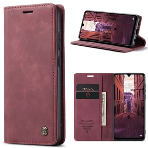 Funda para móvil Huawei P20 P30 P40 P50 Pro Lite Mate30 Pro imán cuero protección - Imagen 1 de 15
