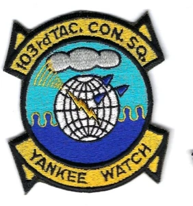PATCH USAF 103RD TAC CONTROL SQ CONNECTICUT AIR NATIONAL GUARD JT22 - Bild 1 von 1