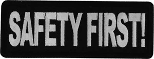 Safety First Patch- 4x1.5 inch - P7253 - Picture 1 of 5