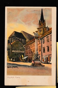 RAU-12 Cartolina - Raoul Frank - Villach - Platz - Non Viaggiata - Imagen 1 de 2