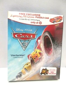 Cars 3 Blu-ray + DVD Target Exclusive With Puzzle Car New Disney - Picture 1 of 5