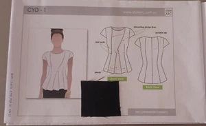 Style Arc Cyd Top Uncut Sewing Pattern Size 10 - Picture 1 of 3