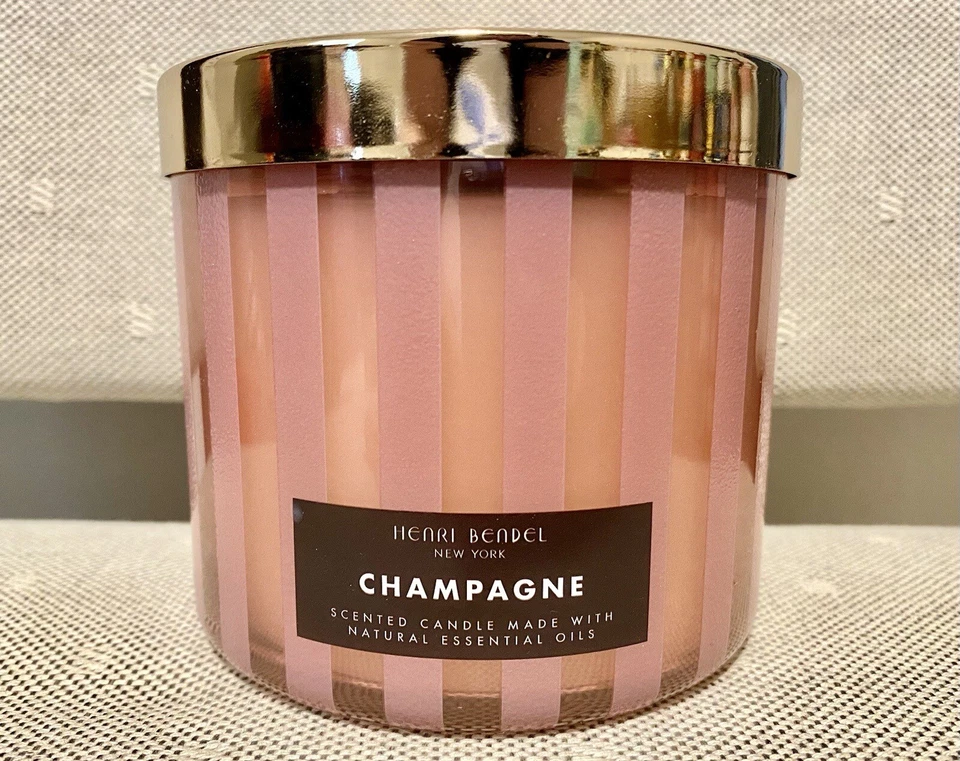 Henri Bendel 14.5oz. *CHAMPAGNE* 3 Wick TEST Candle - Image 1 of 1