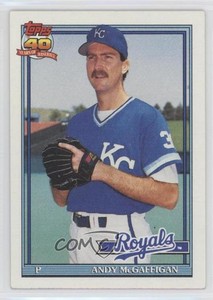 1991 Topps Andy McGaffigan #671