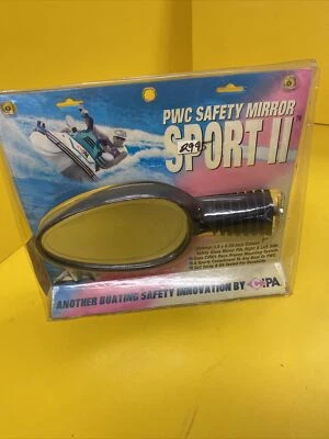 Espejo convexo Sport II negro CIPA 11160 PWC Safety 3,5" x 6,25" Foto 1 de 4