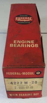 60-72 Ford Comet Fairlane Falcon Mustang Ranchero 144 170 200 основные подшипники 002 - Изображение 1 из 2