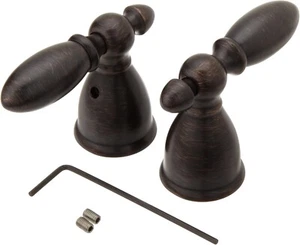 Delta Faucet RP64476RB Victorian Two Lever Handle Kit, Venetian Bronze - Picture 1 of 3