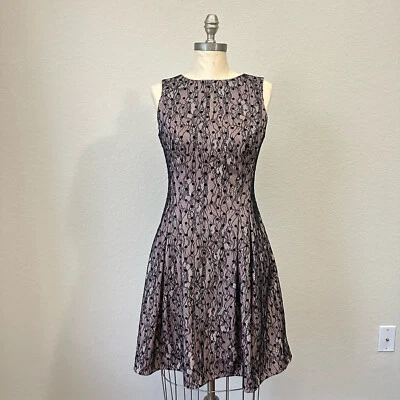 Vestido Vaina JASON WU Para Mujer Talla S Negro/Desnudo Floral Sin Mangas Encaje Fiesta Nuevo Sin Etiquetas Foto 1 de 4