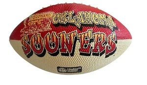 Hutch Collegiate Oklahoma OU Sooners Collector Football 9" Wide (READ) - Picture 1 of 9