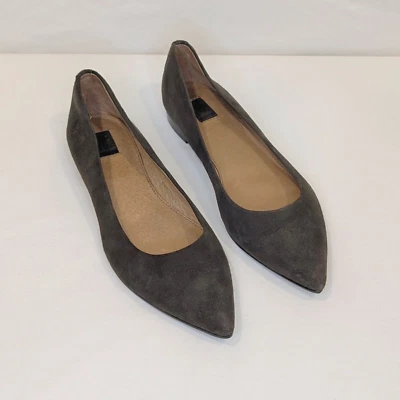 Zapatos planos de ballet de gamuza Frye Sienna talla 7M Foto 1 de 4