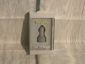 Heyday Car Charger High Charging Speed 2 USB Ports Dual 3.1 amp/15.5W New  - Picture 1 of 1