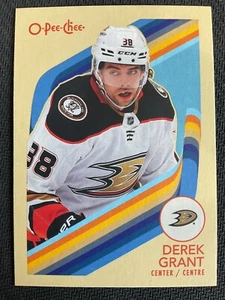 Derek Grant 2023-24 OPC O-Pee-Chee Retro Blank Back SSP Card - Picture 1 of 1