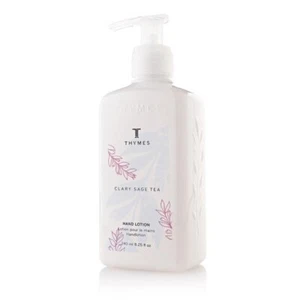 Thymes Clary Sage Tea Hand Lotion 8.25 oz Scented, Soothing, NEW - Picture 1 of 2
