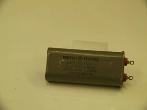 GENERAL ELECTRIC 3μF, 600 Volt DC, 330 Volt AC, NOS - Bild 1 von 1
