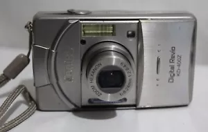 Vintage Konica Digital Camera Revio KD-400Z 4.0MP Silver, Plus Extras, Boxed - Picture 1 of 13