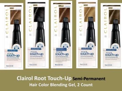 Gel mezclador de color de cabello semipermanente retoque raíz Clairol (PAQUETE DE 2) Foto 1 de 4
