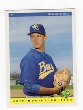 1993 Classic Best Burlington Bees Jeffrey Hostetler Jeff Hostetler 11 Pre Rookie