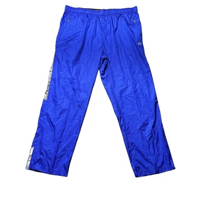 Pantalones deportivos Russell con cremallera al tobillo para hombre XL azul gris calentamiento bolsillos con cremallera Foto 1 de 4