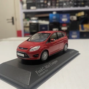 Minichamps 1:43 Ford C-MAX Compact 2010 Red Diecast Model Car Collectible - Picture 1 of 10