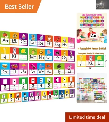 Interactive 14''x6'' Alphabet Line Wall Decorations for Nursery & Classroom - Image 1 of 4