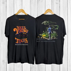 T-Shirt Neil Young Tour 1985 Rock Musik Konzert, Neil Young Tour '85 Shirt - Bild 1 von 1