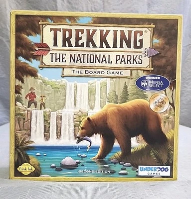 Underdog Games Trekking National Parks Game Board - UG10001 - NEW OPEN BOX - Image 1 of 4