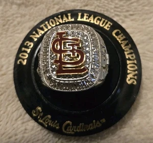 2014 Stadium Giveaway 2013 St. Louis Cardinals National League Champions Ring - Picture 1 of 4