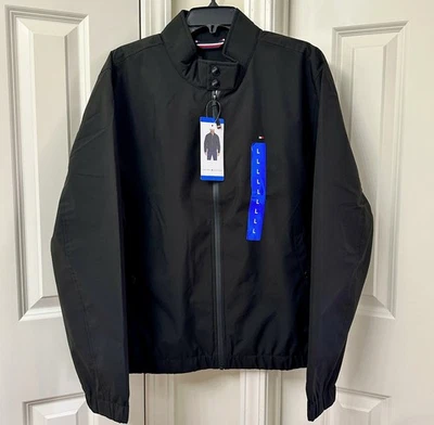 Tommy Hilfiger Men's Water and Wind Resistant Bomber Jacket , Black - Image 1 of 2