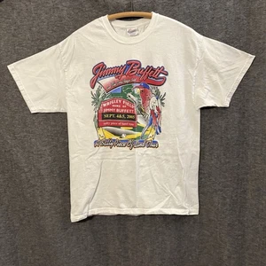 Vintage Jimmy Buffet A Salty Piece of Land Tour 2005 Konzert T-Shirt 430 - Bild 1 von 7