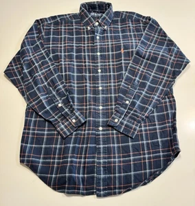 Polo Ralph Lauren kariertes Button Down Langarm Flanell Hemd Blake Herren Größe M - Bild 1 von 7