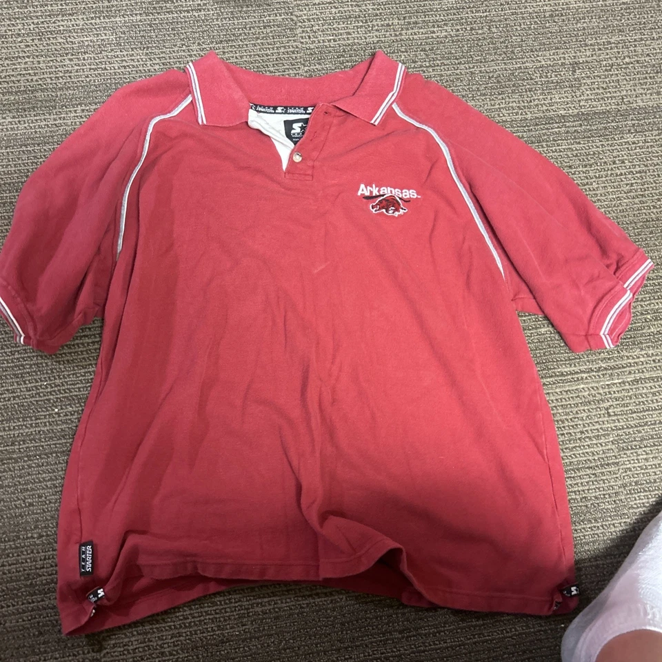 Arkansas Razorback Starter Y2K Vintage Foto 1 de 2