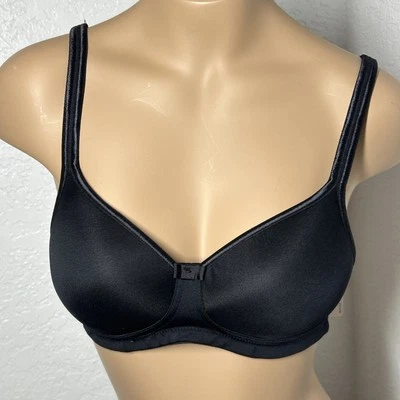 Anita Post Mastectomy Seamless 32AA Lightly Padded Bra Tonya Wireless Black - Image 1 of 4
