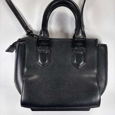 Kendall + Kylie Women's Mini Satchel Black Faux Leather Crossbody Bag Purse - Image 1 of 4