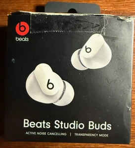 Auriculares inalámbricos ANC Beats Studio Buds, micrófono incorporado - caja dañada - Imagen 1 de 7