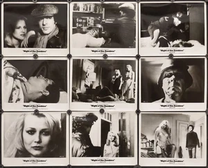 Night of the Zombies 1981 (10) 8X10 blanco y negro PRENSA PELÍCULA FOTOGRÁFICA PAQUETE JAMIE GILLIS - Imagen 1 de 2