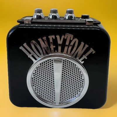 Danelectro Black Honeytone N-10 Guitar Mini Amp - Working - image 1 of 4