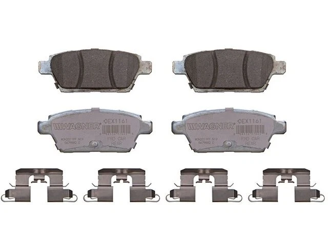 Juego de pastillas de freno traseras para Lincoln MKZ 2007-2012 2008 2009 2010 2011 YD697QP Foto 1 de 1