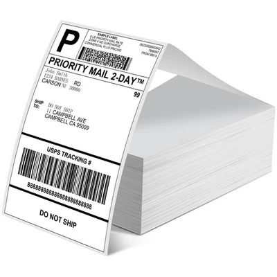 100*150mm 4X6 Etiketten für Versandetikettendrucker Thermal Drucker - Bild 1 von 4