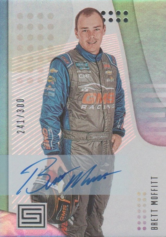 2020 Panini Chronicles NASCAR Status Autograph #11 Brett Moffitt 241/300 AUTO - Image 1 of 2