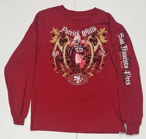 San Francisco 49ers Patrick Willis Long Sleeve Shirt NFL Team Apparel Mens large - Picture 1 of 3
