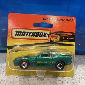Matchbox Superfast No 59 Porsche 944 Turbo Metallic Green - Picture 1 of 3