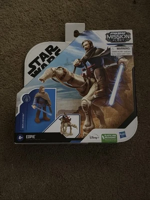 Figuras Eopie de la Flota de la Misión Star Wars Ben Obi Wan Kenobi, nuevas en caja Foto 1 de 2