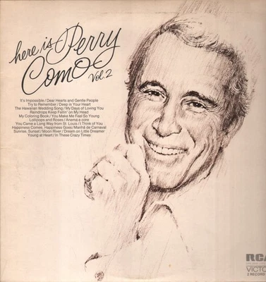 Perry Como Here Is Perry Como Vol.2 double LP vinyl UK Rca Victor album in - Image 1 of 4